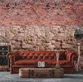 Produktbild: living walls Fototapete Fototapete Steinwand, glatt, matt, gemustert, neutral, (1 St), Tapete Steinoptik Stein-Tapete Loft Industrial Tapeten Wohnzimmer Flur