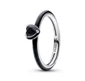 Produktbild: Pandora Silberring Black Chakra Heart Ring aus 925er Silber mit Emaille von PANDORA ME