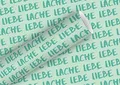 Produktbild: Braun & Company Geschenkpapier Lebe, Liebe 2 m x 70 cm  Geschenkpapier