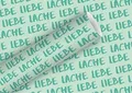 Produktbild: Braun & Company Geschenkpapier Lebe, Liebe 2 m x 70 cm  Geschenkpapier