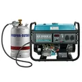 Produktbild: 4500 W Gas- u. Benzin-Generator Stromaggregat Stromerzeuger KS 5000E G 2x16A