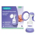 Produktbild: Lansinoh Handmilchpumpe - manuelle Milchpumpe für sanftes und effektives Abpumpen