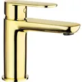 Produktbild: Wasserhahn Waschbeckenarmatur in gold ALPINIA-30, B/H/T ca. 5/14,5/15,5 cm