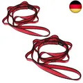 Produktbild: FOSER 2pc Daisy Chain, Yoga-Hängematten-Verlängerungsgurt, 23KN verstellbare N