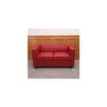 Produktbild: MCW 2er Sofa Lille, Kunstleder ~ rot