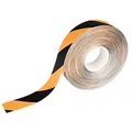 Produktbild: DURABLE Bodenmarkierungsband DURALINE Gelb, Schwarz 50 mm (B) x 30 m (L) PVC (Polyvinylchlorid)