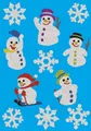 Produktbild: HERMA Etikett 3733 3733 Sticker MAGIC Schneemänner, glittery
