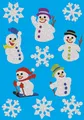 Produktbild: Weihn. Sticker Schneemann 11 Stück, 10 St.