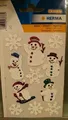 Produktbild: HERMA 3733 Sticker Winter Glitter Schneemann Magic glittery