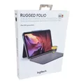 Produktbild: LOGITECH Rugged Folio für iPad (10. Generation) Tastatur Case Grafit