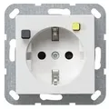 Produktbild: Gira FI-Schutz-Steckdose rws 267727