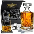 Produktbild: Whiskey Karaffe Set - Whiskey Geschenkset - Geschenke für Männer - Männergesc...