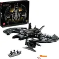 Produktbild: LEGO 76161 BATMAN 1989 Batwing Sammlerset für Erwachsene mit exklusiven Minifiguren - Schwarz/Grau