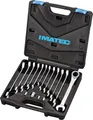 Produktbild: IMATEC Maul-Ratschenringschlüssel Set 16-tlg. mit Umschaltung inkl. Adapter