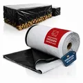 Produktbild: Silofolie 10 x 14 m – Abdeckplane wasserdicht, lichtdicht & reißfest für Pool, Holz, Garten und Baustelle