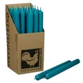 Produktbild: 25 Stabkerzen Türkis 180 x 22 mm Kerzenfarm Kerzen Candle
