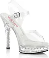 Produktbild: MAJESTY-508SDT Damen Sandale von Fabulicious, Transparent EU 38, US 8
