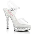 Produktbild: Fabulicious Damen Majesty-508SDT Sandalen, Transparent., 39 EU