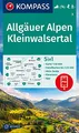 Produktbild: KOMPASS Wanderkarte 3 Allgäuer Alpen, Kleinwalsertal 1:50.000: 4in1 Wanderkarte mit Aktiv Guide und 1:25000 Karten, inklusive Kartenbereich zur ... in der KOMPASS-App. Fahrradfahren. Skitouren.