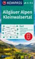 Produktbild: KOMPASS Wanderkarte 3 Allgäuer Alpen, Kleinwalsertal 1:50.000 4in1 Wanderkart...