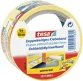 Produktbild: TESA UNIVERSAL 56170-00004-11 Doppelseitiges Klebeband Weiß (L x B) 5m x 50mm 1St.
