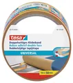 Produktbild: tesa Doppelseitiges Klebeband universal 50 mm x 5 m