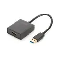 Produktbild: DIGITUS USB 3.0 zu HDMI Adapter Full HD schwarz