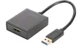Produktbild: Digitus Notebook Adapter USB 3.0 HDMI Video Adapter Geschirmt HDMI 3 STÜCK