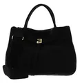 Produktbild: abro Leather Dalia Hand Bag Jill M Handtasche Tasche Black / Gold schwarz Neu