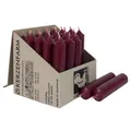 Produktbild: 25 Stabkerzen Dunkelrot 100 x 22 mm Kerzenfarm Kerzen Candle