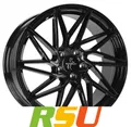 Produktbild: 4x Keskin KT20 Future black painted 8x18