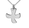 Produktbild: JEVELION Kreuzkette Taizé-Kreuz Kreuzanhänger Silber - Made in Germany (Silberkreuz, für Damen und Herren), Mit Silberkette 925 - Länge wählbar 36 - 70 cm oder ohne Kette.