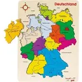 Produktbild: Gollnest & Kiesel Puzzle Einlegepuzzle Deutschland II, 16 Puzzleteile