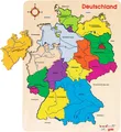 Produktbild: goki Einlegepuzzle Deutschland II