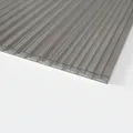 Produktbild: Doppelstegplatten 16 mm Anthrazit - X + 5-Fach Struktur Polycarbonat 980 x 2000
