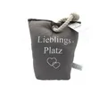 Produktbild: LB H&F Lilienburg Türfeststeller Türstopper Türdämpfer Türfeststeller Fensterstopper Grau Herz (schwer Stoff Sack Vintage (Lieblingsplatz), Lieblingsplatz
