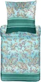 Produktbild: Bassetti Mako-Satin Bettwäsche TOSCA Grün V1 135x200