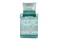 Produktbild: Bassetti Bettwäsche Bettwäsche Bassetti Mako Satin Tosca V1 smaragdgrün mint 135x200, Mako Satin, 2 teilig, 100% Baumwolle (Premium Mako Satin)