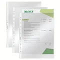 Produktbild: Acco Leitz Pocket Standard A4 PP 75 Micron Clear (Pack 100) - 477 Stationery NEU