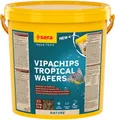 Produktbild: 10 Liter sera Vipachips Nature Boden Futterchips Wels Schmerlen Futtertabletten