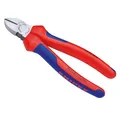 Produktbild: KNIPEX Seitenschneider atramentiert mit Mehrkomponenten-Hüllen 160 mm 7002160