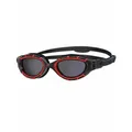 Produktbild: Zoggs Predator Flex Polarized Lens Goggle - Red/Black