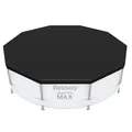 Produktbild: Bestway PVC-Abdeckplane Ø 305 cm, schwarz, rund