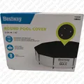 Produktbild: Bestway PVC-Abdeckplane Ø 305 cm, schwarz, rund