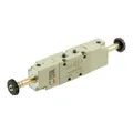 Produktbild: Riegler 5/3-Wegeventil, elektropneumatisch, Mitte entlüftet, G 3/8