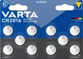 Produktbild: VARTA Power on Demand CR2016 Lithium Knopfzellen 3V, 10er Pack - smart