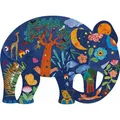 Produktbild: DJECO Elefant Konturpuzzle 150 Teile