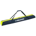 Produktbild: HEAD Unisex – Adult Double Skibag Skitasche, blau/gelb, 175 cm