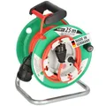 Produktbild: Brennenstuhl Garant G IP44 Gartenkabeltrommel (Kabeltrommel für Rasenmäher mit 23+2m Kabel in rot, Spezialkunststoff, vorübergehende und zeitlich begrenzte Verwendung im Freien, Made in Germany)