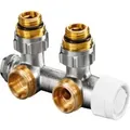 Produktbild: Oventrop Anschlussarmatur Multiblock T 1/2'' AG x 3/4'' AG Eck